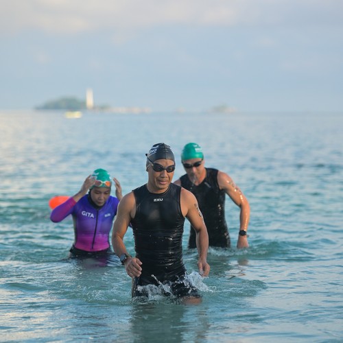 Race photo from Belitung Multisport Festival