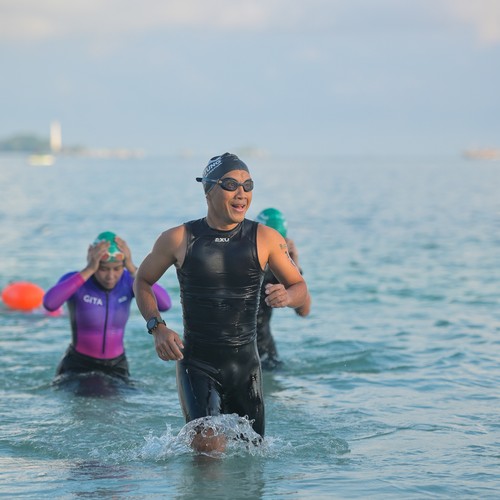 Race photo from Belitung Multisport Festival