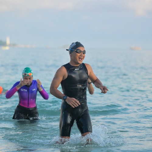Race photo from Belitung Multisport Festival