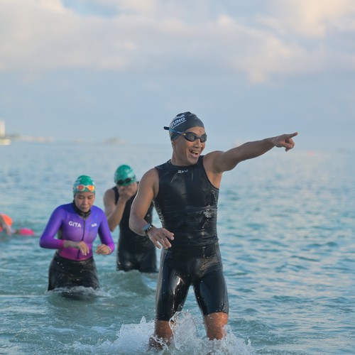 Race photo from Belitung Multisport Festival