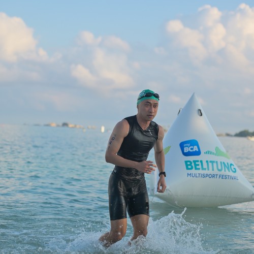 Race photo from Belitung Multisport Festival