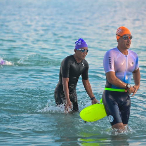 Race photo from Belitung Multisport Festival