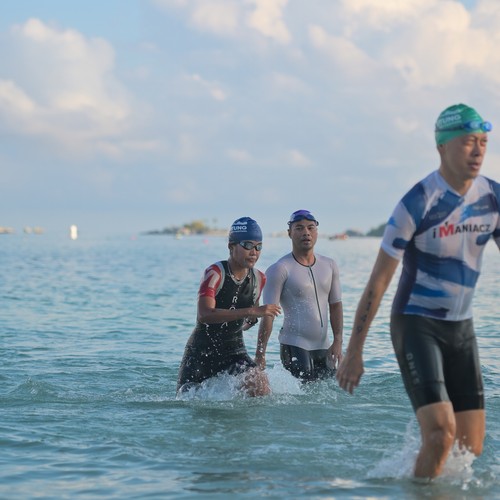 Race photo from Belitung Multisport Festival