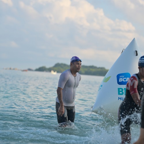 Race photo from Belitung Multisport Festival