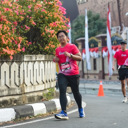 Race photo from SMARTFREN RUN 2026