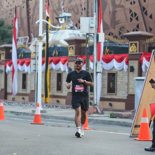 Race photo from SMARTFREN RUN 2026