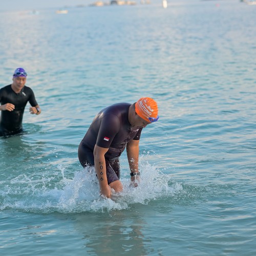 Race photo from Belitung Multisport Festival