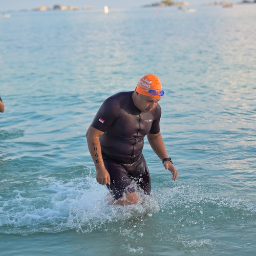 Race photo from Belitung Multisport Festival