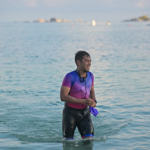 Race photo from Belitung Multisport Festival