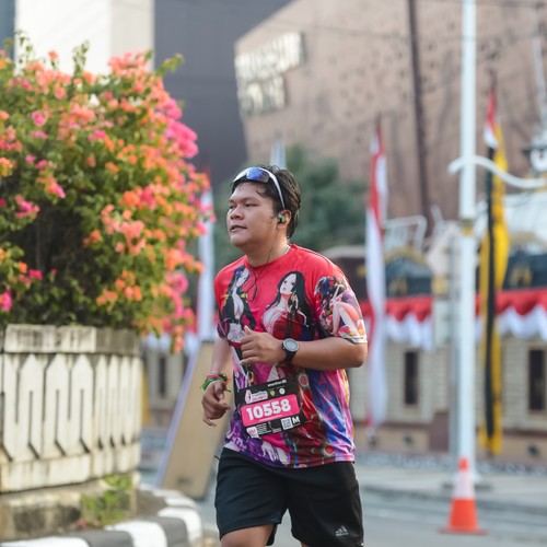 Race photo from SMARTFREN RUN 2026