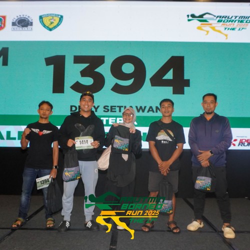 Race photo from ARUTMIN BORNEO RUN 2025