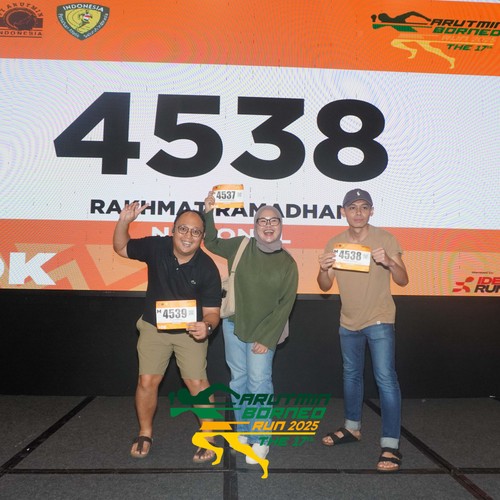 Race photo from ARUTMIN BORNEO RUN 2025