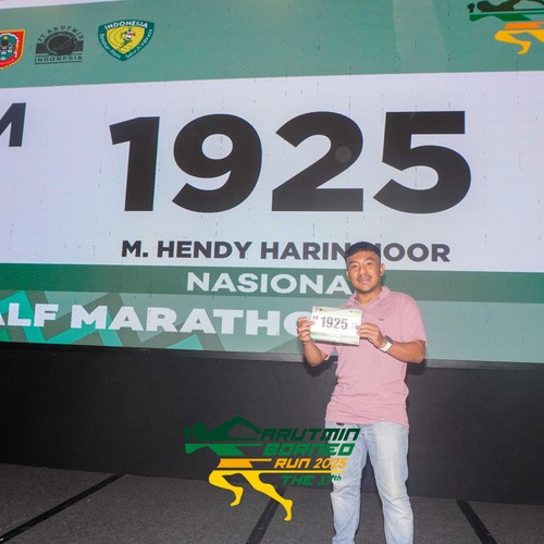 Race photo from ARUTMIN BORNEO RUN 2025