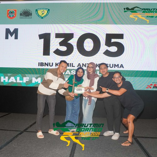 Race photo from ARUTMIN BORNEO RUN 2025
