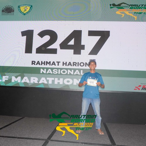 Race photo from ARUTMIN BORNEO RUN 2025