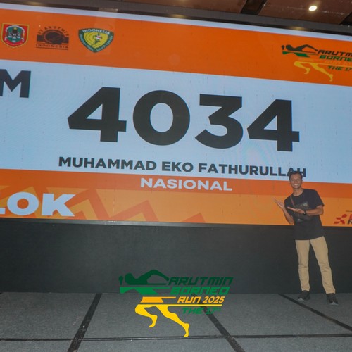 Race photo from ARUTMIN BORNEO RUN 2025