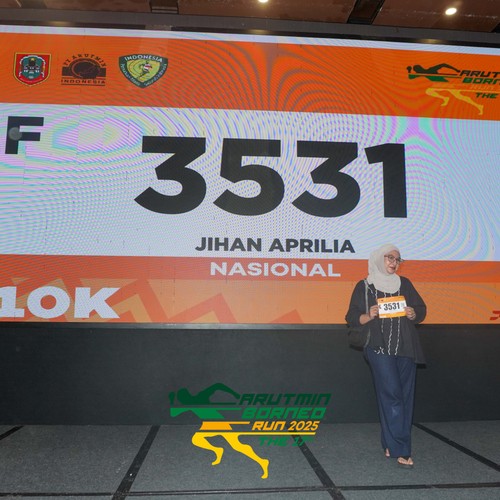 Race photo from ARUTMIN BORNEO RUN 2025