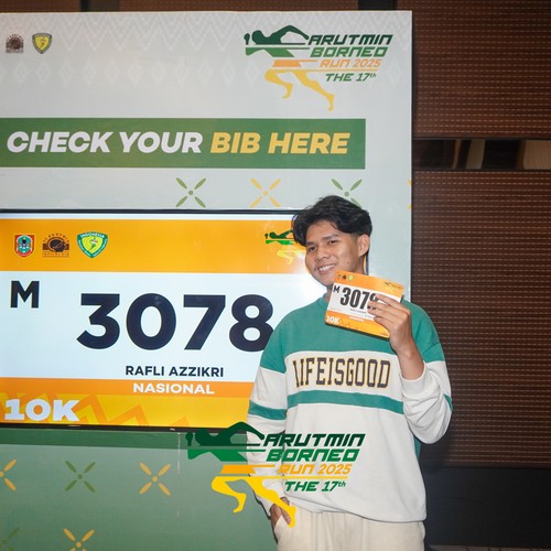 Race photo from ARUTMIN BORNEO RUN 2025