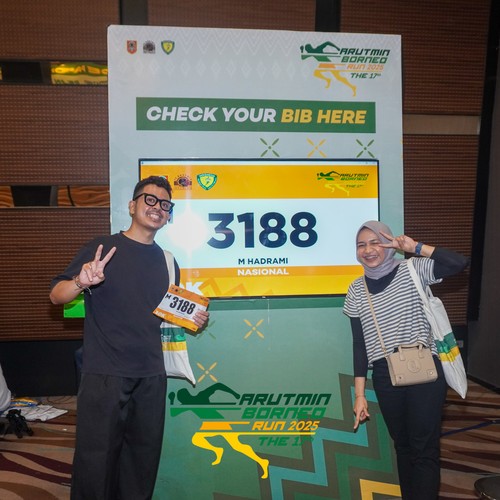 Race photo from ARUTMIN BORNEO RUN 2025