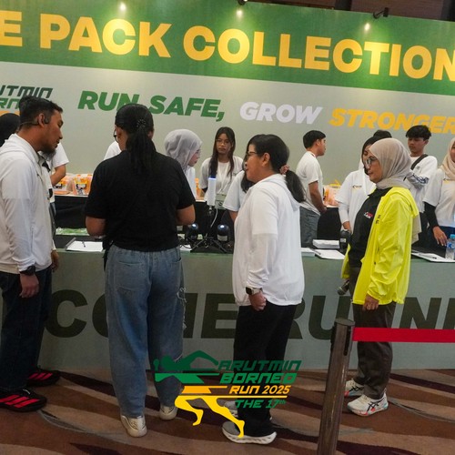 Race photo from ARUTMIN BORNEO RUN 2025