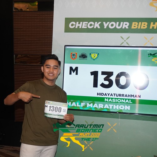 Race photo from ARUTMIN BORNEO RUN 2025