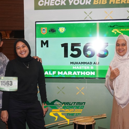Race photo from ARUTMIN BORNEO RUN 2025