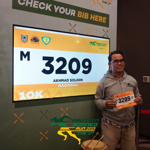 Race photo from ARUTMIN BORNEO RUN 2025