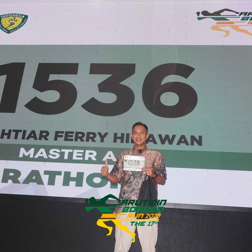 Race photo from ARUTMIN BORNEO RUN 2025