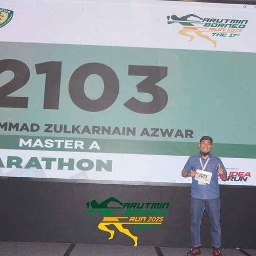 Race photo from ARUTMIN BORNEO RUN 2025