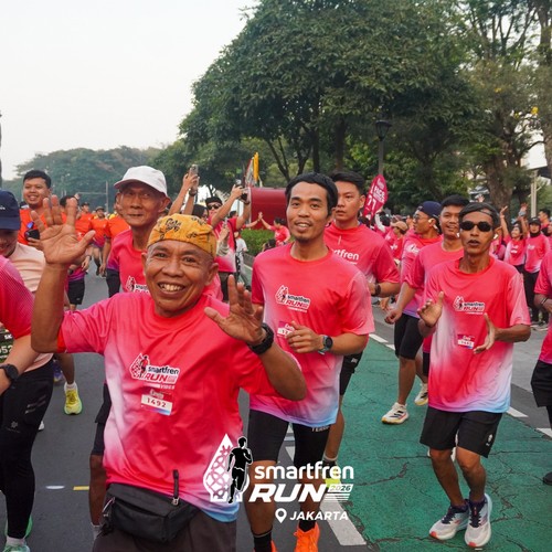 Race photo from SMARTFREN RUN 2026 VIBES 06072026