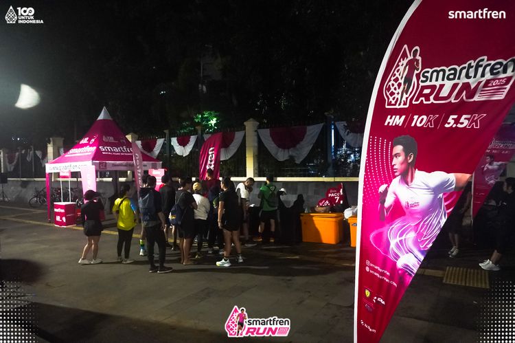 Race photo from Smartfren Run 2025 Vibes