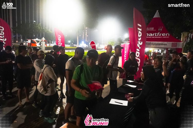 Race photo from Smartfren Run 2025 Vibes