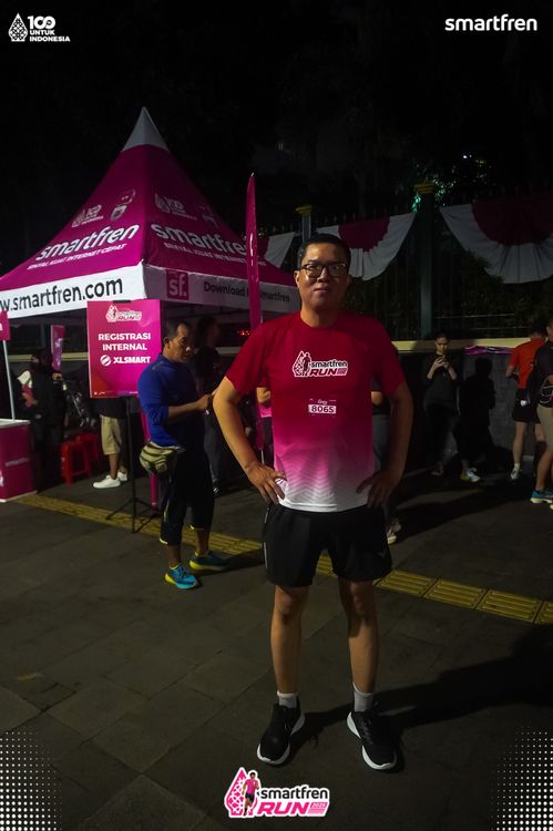 Race photo from Smartfren Run 2025 Vibes