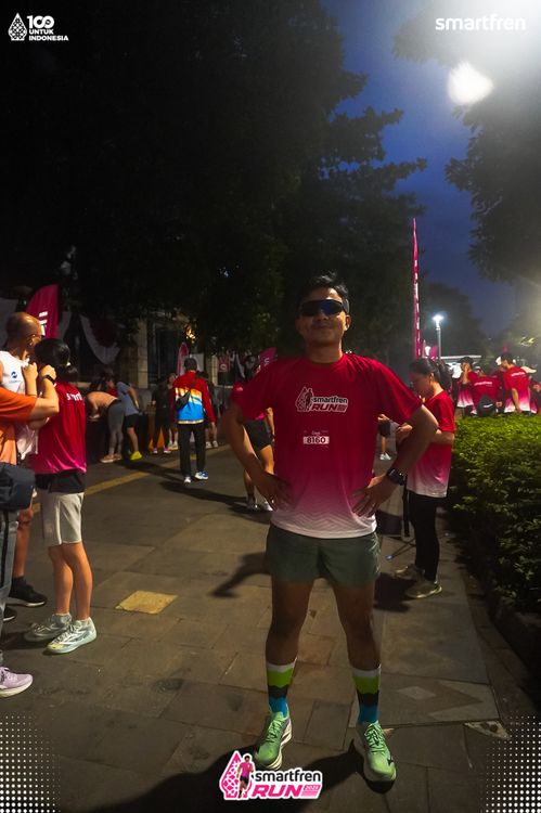 Race photo from Smartfren Run 2025 Vibes
