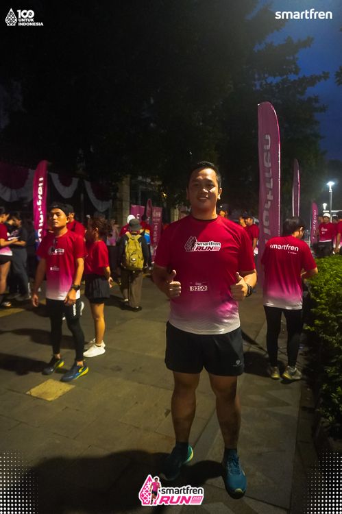 Race photo from Smartfren Run 2025 Vibes