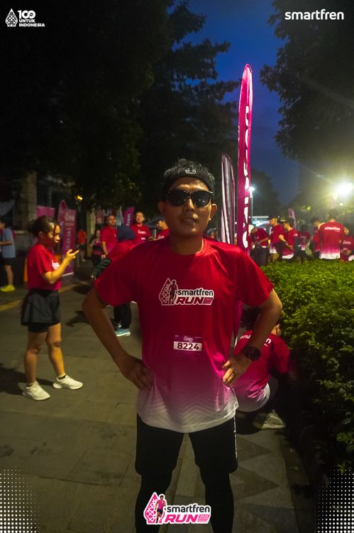 Race photo from Smartfren Run 2025 Vibes