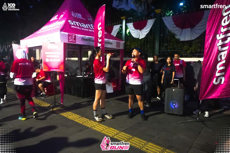 Race photo from Smartfren Run 2025 Vibes
