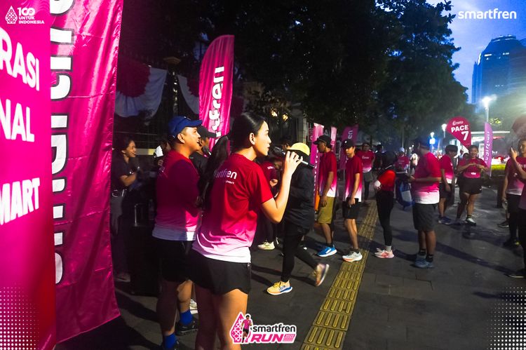 Race photo from Smartfren Run 2025 Vibes