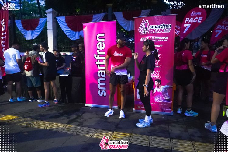 Race photo from Smartfren Run 2025 Vibes