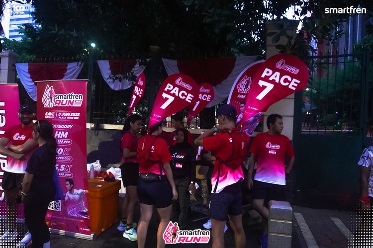 Race photo from Smartfren Run 2025 Vibes