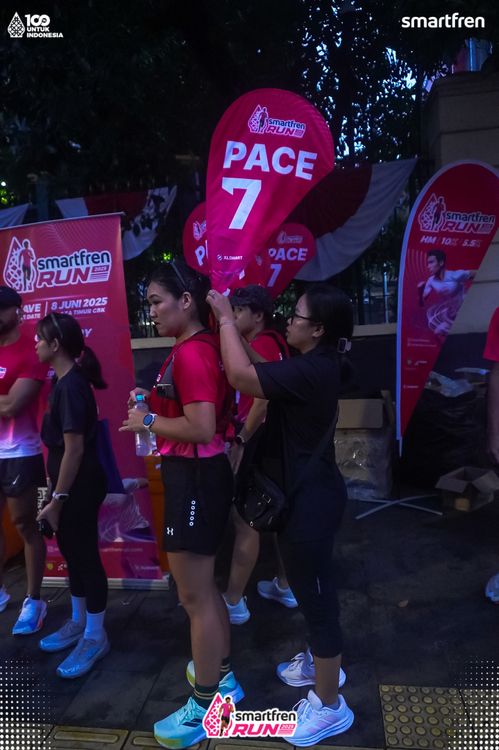Race photo from Smartfren Run 2025 Vibes
