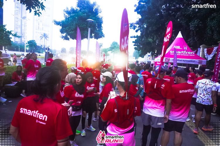 Race photo from Smartfren Run 2025 Vibes