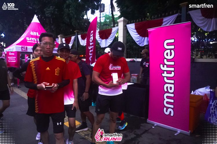 Race photo from Smartfren Run 2025 Vibes