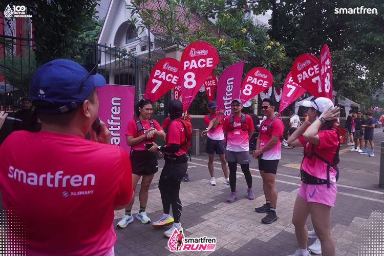 Race photo from Smartfren Run 2025 Vibes