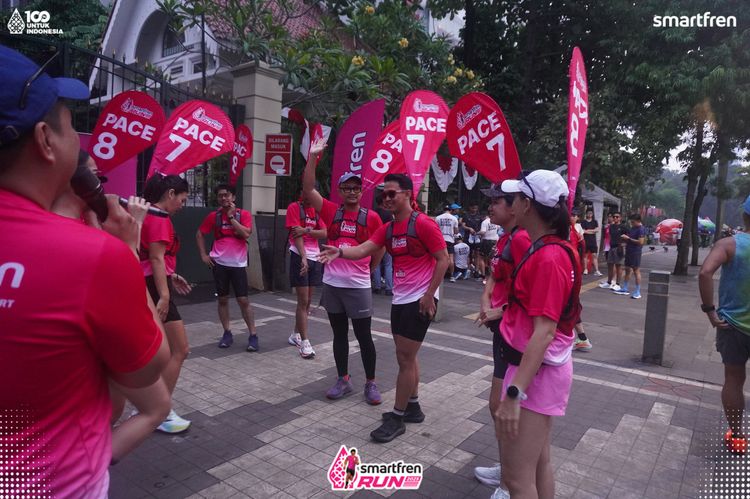 Race photo from Smartfren Run 2025 Vibes