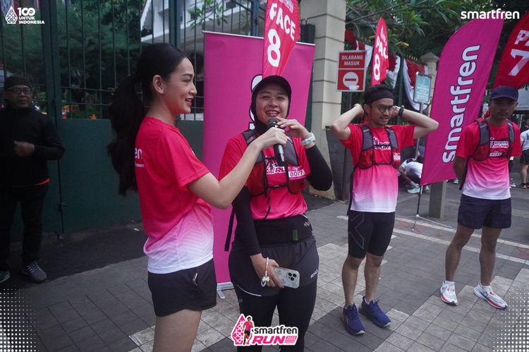 Race photo from Smartfren Run 2025 Vibes