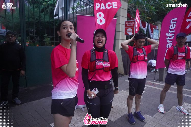 Race photo from Smartfren Run 2025 Vibes