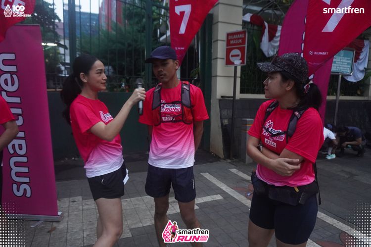 Race photo from Smartfren Run 2025 Vibes