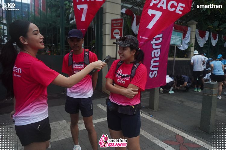 Race photo from Smartfren Run 2025 Vibes