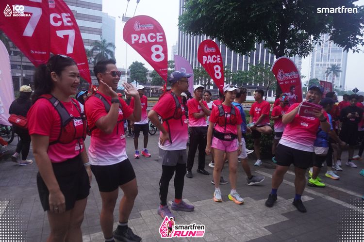 Race photo from Smartfren Run 2025 Vibes